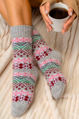 Женские шерстяные носки Happyfox - Happy fox фото 4