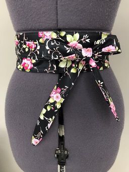 А/ПОЯС(черный/розовый)