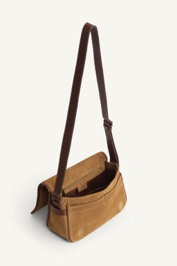 LIMITED EDITION LEATHER CROSSBODY BAG - Zara фото 5