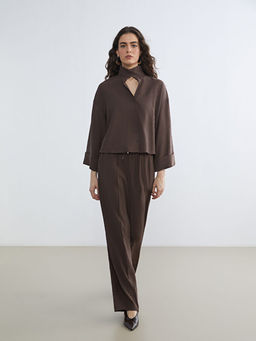 Beli Lastikli Geni? Pa?a Kad?n Pantolon