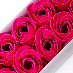 Мыльные розы, фуксия, набор 10 шт. - SB BEAUTY фото 10