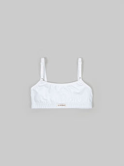 Комплект топов для девочек Сахар/Беж 2 шт 7+ - Bungly фото 3