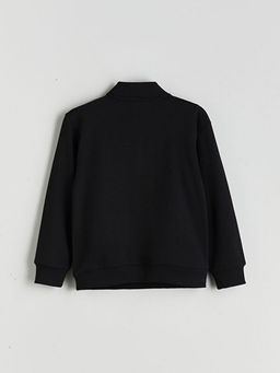 Dik Yaka Erkek ?ocuk Sweatshirt