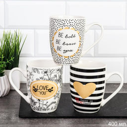 Кружка Полоска / K566 /уп 72/ микс 4