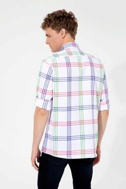 U. S. Polo Assn / -50% Мужская зеленая рубашка с длинным рукавом - U.s. polo assn фото 11