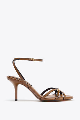 STRAPPY HEELED SANDALS - Zara фото 8