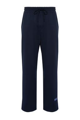 TRENDYOL MAN Lacivert Oversize/Rahat Kesim Lastik Belli Pacas? Etiketli Esofman Alt? TMNSS24EA00006 - Trendyolmilla фото 12