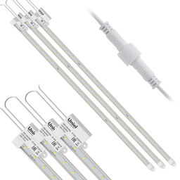 ULY-P90-10W/SPFR/K IP65 AC220V CLEAR KIT03 Светильник для растений светодиодный линейный, 600мм. Спектр для фотосинтеза. В составе набора из 3-х штук. TM Uniel
