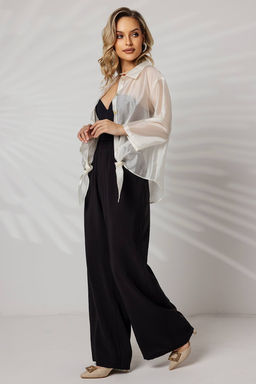 Блузка 4438/08/Молочный - Rise фото 3