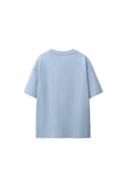 CAMISETA LISA / Azul pastel - Zara фото 7