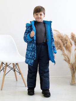 Куртка детская зимняя синяя