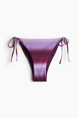 Braga de bikini con tiras de anudar