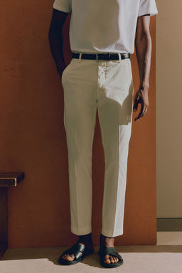 Pantalon de algodon Slim Fit - H&m фото 2