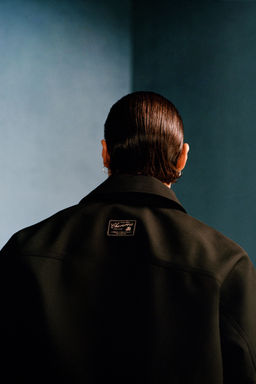 CAZADORA BOMBER ESTRUCTURA WILLY CHAVARRIA X ZARA / Negro  фото 3