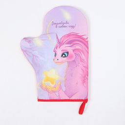 Варежка-прихватка Этель Волшебства 20х28 см, 100% хл, ватин 250 г/м2  фото 2