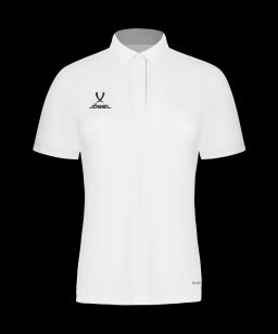 Поло женское JOGEL PREMIER PerFormDRY CVC Polo W, белый  фото 2