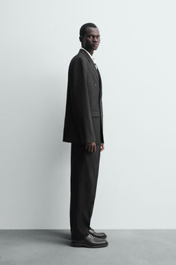 100% WOOL SUIT TROUSERS - Zara фото 4