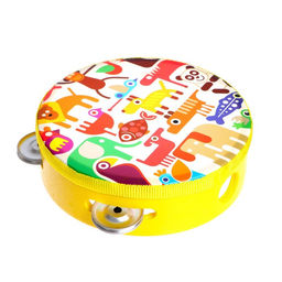 Цена за 5 шт. Бубен «Весёлые животные»