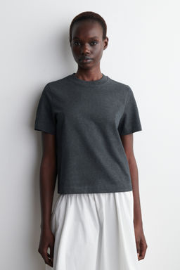 CAMISETA DE CORTE LIMPIO REGULAR FIT - H&m фото 5