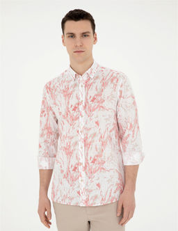 Pembe Regular Fit Uzun Kollu G_mlek
