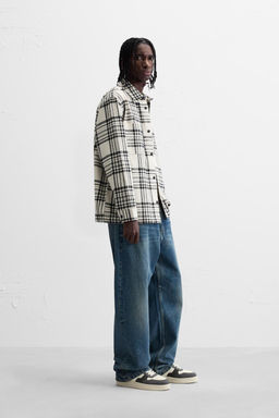 CHECKED FLANNEL SHIRT - Zara фото 21