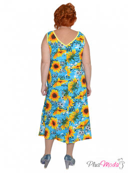 Платье Модель №1217 размеры 44-84 - Plusmoda фото 6