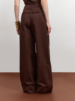 Брюки на резинке изо льна - Mollis фото 4