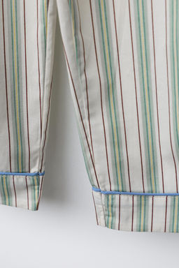 6-14 YEARS/ STRIPED SHIRT AND TROUSERS PYJAMAS
