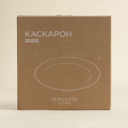 Тарелки SL Home «Каскарон», d=27 см, набор 2 шт., костяной фарфор, белые