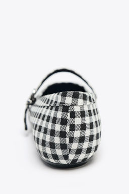 CHECK MARY JANES - Zara фото 18