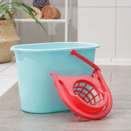 Ведро с отжимом «Классика», 10 л, прямоугольное, МИКС