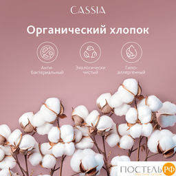 CASSIA Одеяло ЖЕМЧУЖИНА ТИБЕТА 172х205,1пр.,хл./шерсть/микровол., 400г/м2