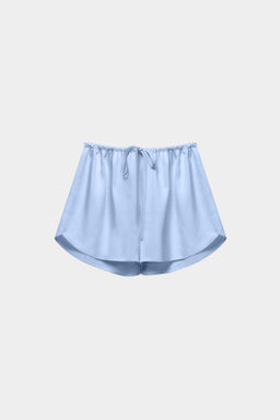 Шорты мини из сатина - Mollis фото 5