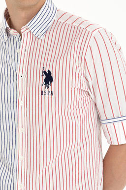U. S. Polo Assn Мужская темно-синяя рубашка с длинным рукавом - U.s. polo assn фото 7