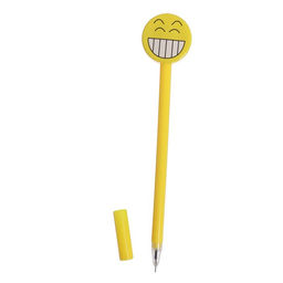 Цена за 12 шт. Ручка - прикол гелевая «Смайл», МИКС