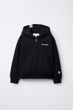 FLEECE SWEATSHIRT AND BALLOON TROUSERS SET - Zara фото 2