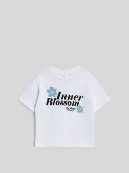 ACOOLA / Футболка детская для девочек Kalivia белый