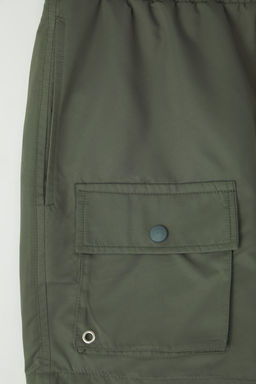 TRENDYOL MAN Haki Standart Fit Kargo Cepli Deniz Sortu TMNSS25DS00009 - Trendyolmilla фото 6