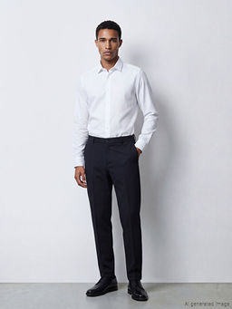 Рубашка мужская Slim Fit длинный рукав