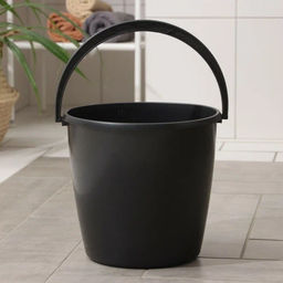 Ведро 10 с мерной шкалой, черное "Дачное" ЕлПласт (арт.202, 832)