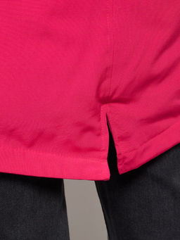 Парка женская зимняя MTFORCE c капюшоном розового цвета 2329R  фото 41