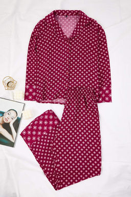 Murdum Etnik Shally Dokuma Pijama Tak?m? THMAW26PT00112 - Trendyolmilla фото 5