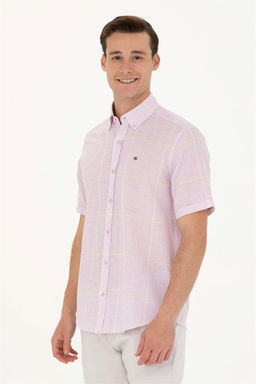 U. S. Polo Assn Мужская рубашка с коротким рукавом Magnolia - U.s. polo assn фото 3