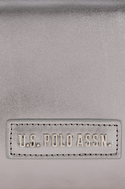 Женская серая блестящая сумочка Неожиданная скидка в корзине - U.s. polo assn фото 7
