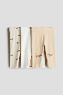 Pack de 3 leggings en punto de algod?n - H&m фото 4