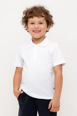 КР 302630-1/белый к566 джемпер-поло для мал
