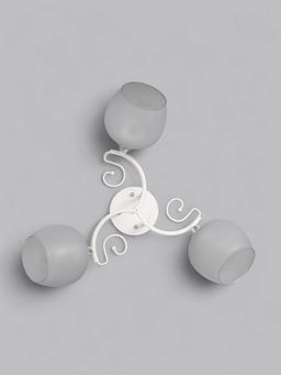 Люстра «Люси» 2028/3, 3×60 Вт, Е27, 54×24 см, белый