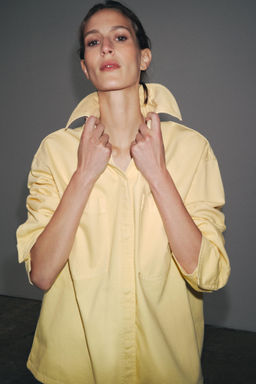 ZW COLLECTION POCKET OVERSHIRT - Zara фото 2