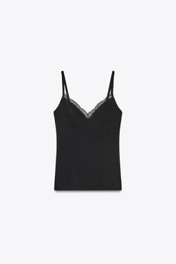 LYOCELL LACE TOP - Zara фото 11