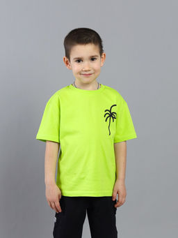 CRB wear / CSKB 64072-36K Футболка для мальчика,лайм/Ex.Cherubino